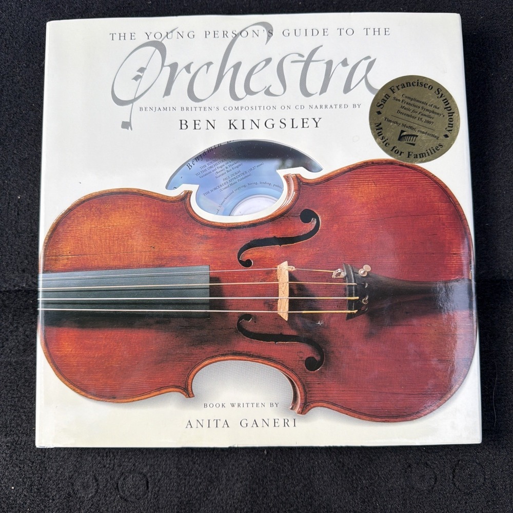 Orchestra by Anita Ganeri and Benjamin Britten (1996, Mixed Lot)